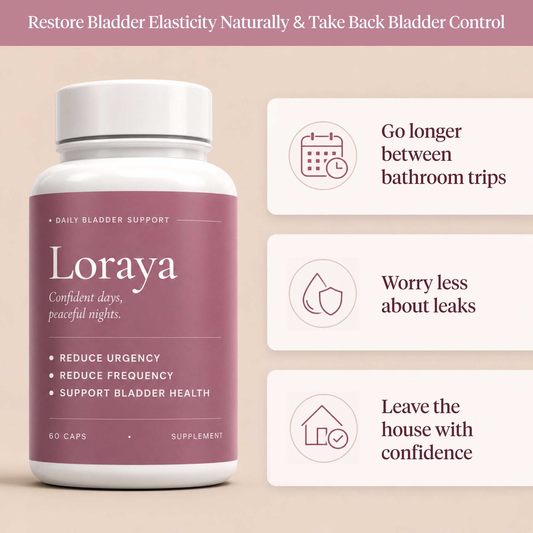 Loraya Bladder Support